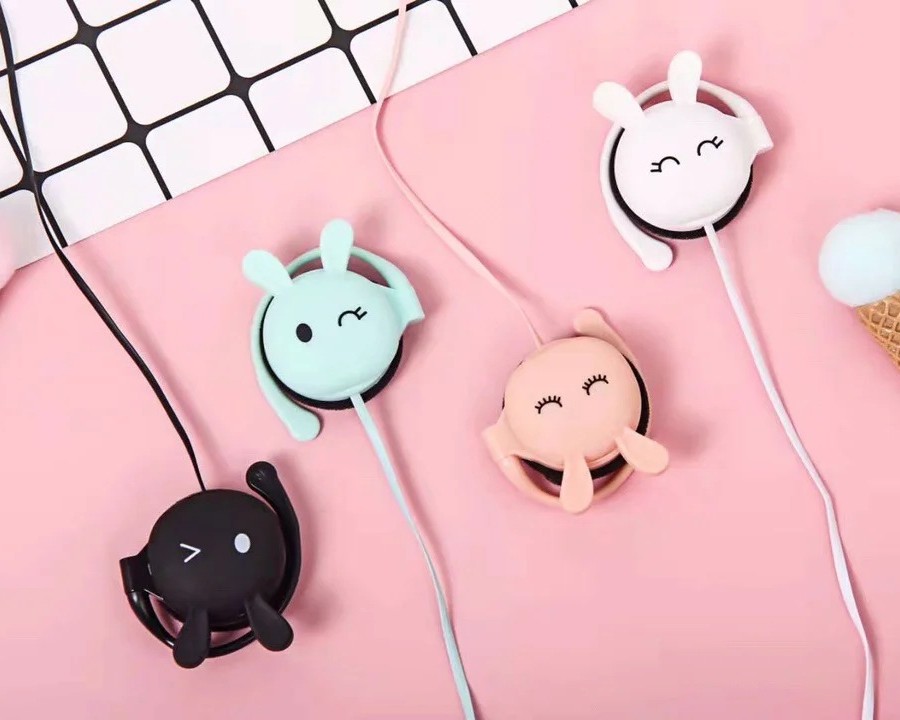 هندزفری فانتزی طرح خرگوش ناز Yinbaoli cute bunny earphone KN313 - تصویر 8