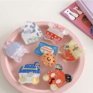 پایه نگه دارنده گوشی موبایل پاپ سوکت مدل ژله‌ای آکواریومی