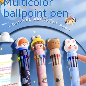 خودکار ده رنگ مدل عروسکی