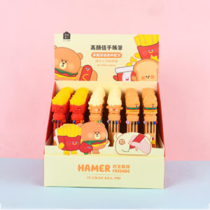 خودکار 10 رنگ مدل فست فود