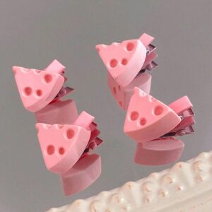 گیره مو طرح پنیر