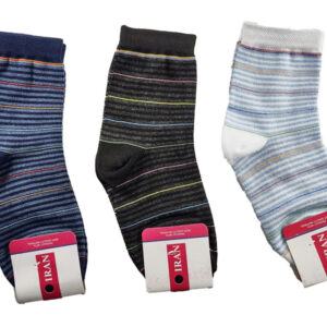 جوراب اسپرت نانو عطری مدل راه‌راه